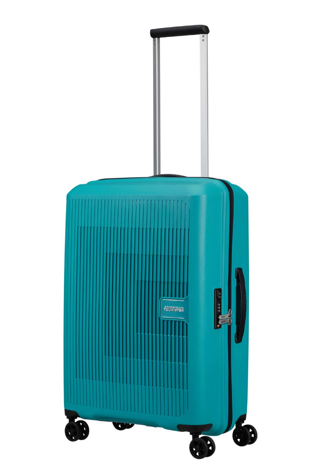 Чемодан American Tourister AEROSTEP 67x46x26/29 см Бирюзовый (MD8*21002) - фото 11