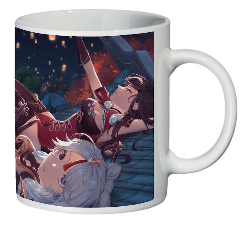 Кружка с принтом Геншин Genshin impact (GI 0036)