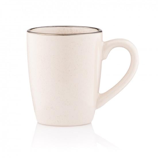 Чашка керамическая Ardesto Emilia керамика 360 мл Бежевый (AR0736EBG)