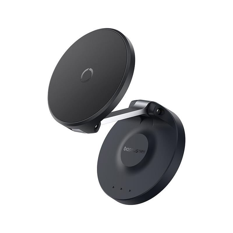 Автодержатель для телефона BASEUS MagPro Magnetic Foldable Phone Mount Cluster Black (B10564101121-00) - фото 3 Автодержатель для телефона BASEUS MagPro Magnetic Foldable Phone Mount Cluster Black (B10564101121-00) - фото 3