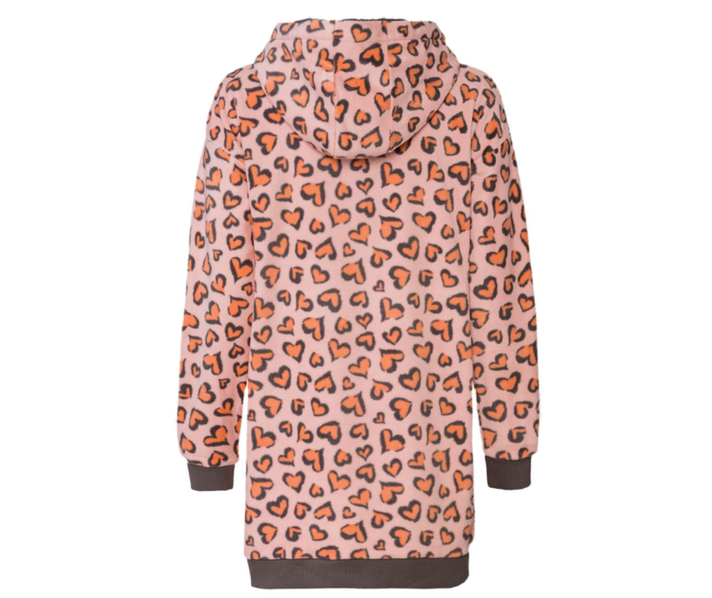 Ночная рубашка Esmara 131K XS с капюшоном Оранжевый/Разноцветный (131K/XS) - фото 2