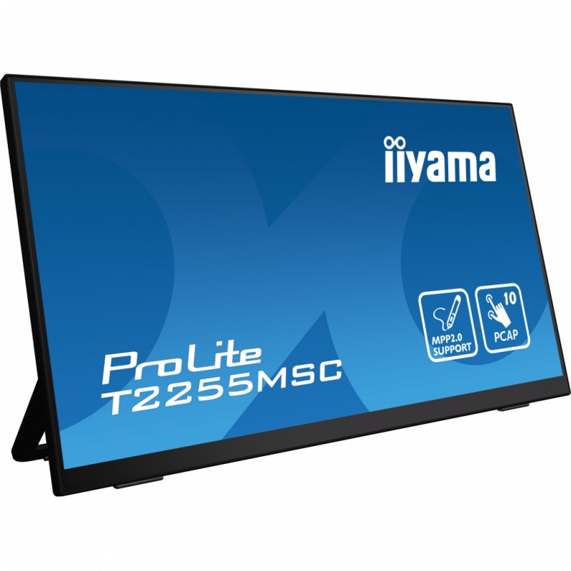 Монитор сенсорный iiyama T2255MSC-B1 IPS 1920x1080 Full HD 21.5" 6W (26832316) - фото 5 Монитор сенсорный iiyama T2255MSC-B1 IPS 1920x1080 Full HD 21.5" 6W (26832316) - фото 5