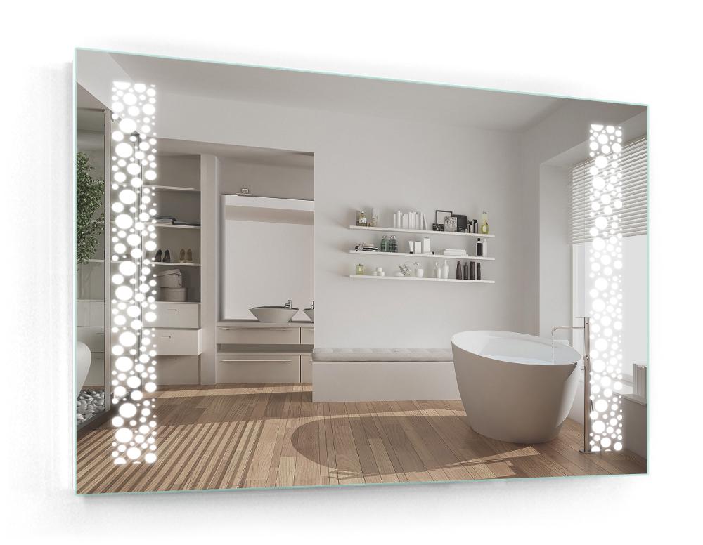 Дзеркало з LED підсвічуванням Smart Mirror Afragola SK 120х100 см сенсорне - фото 7