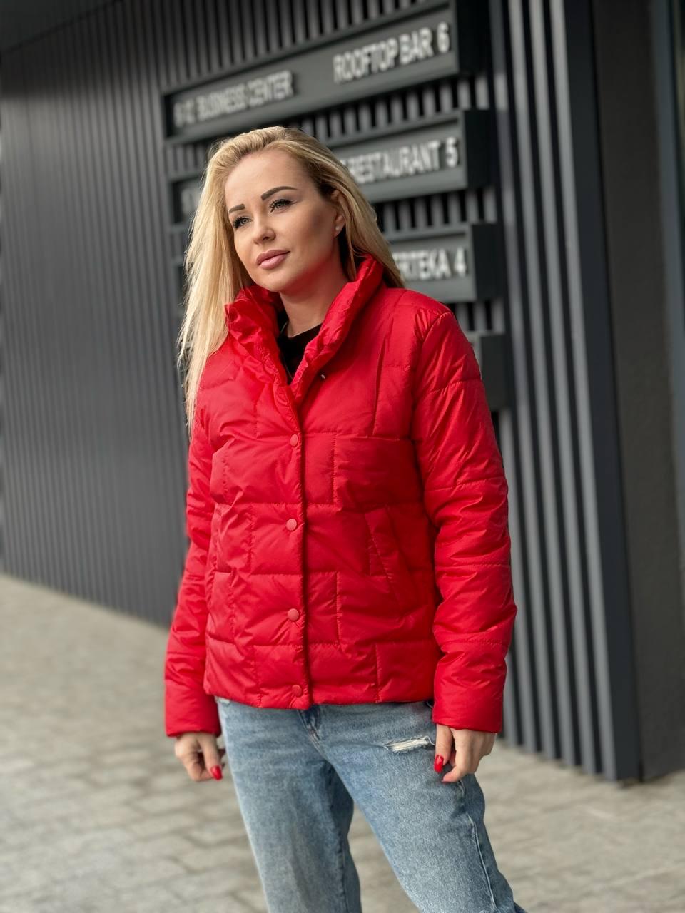 Куртка женская Seren р. 42-44 Красный (9303-мо) Куртка женская Seren р. 42-44 Красный (9303-мо)