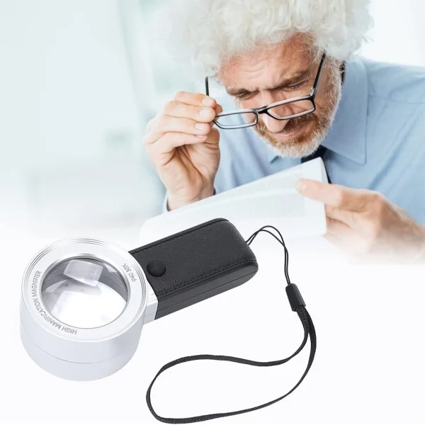 Лупа з LED підсвіткою (G00320) - фото 9 Лупа з LED підсвіткою (G00320) - фото 9