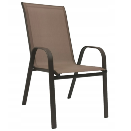 Комплект садових меблів 4Points Udine-6 прямокутний стіл та 6 стільців Коричневий - фото 6