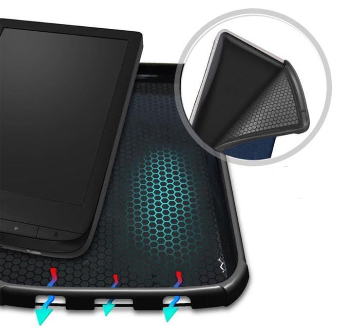 Обложка-чехол Primo Transformer для электронной книги Pocketbook 616/627/632 Dark Blue (1003148377) - фото 7 Обложка-чехол Primo Transformer для электронной книги Pocketbook 616/627/632 Dark Blue (1003148377) - фото 7