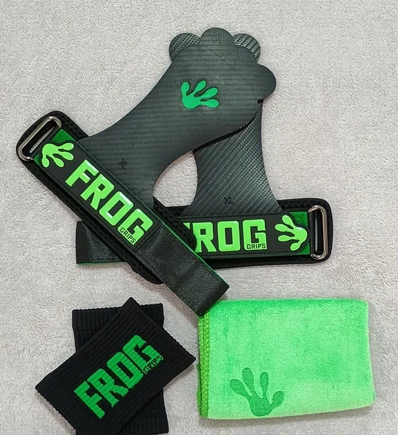 Накладки гимнастические безмагнезионные Frog ELITE GRIPS 4.0 HD XL Зеленый (id_4195)