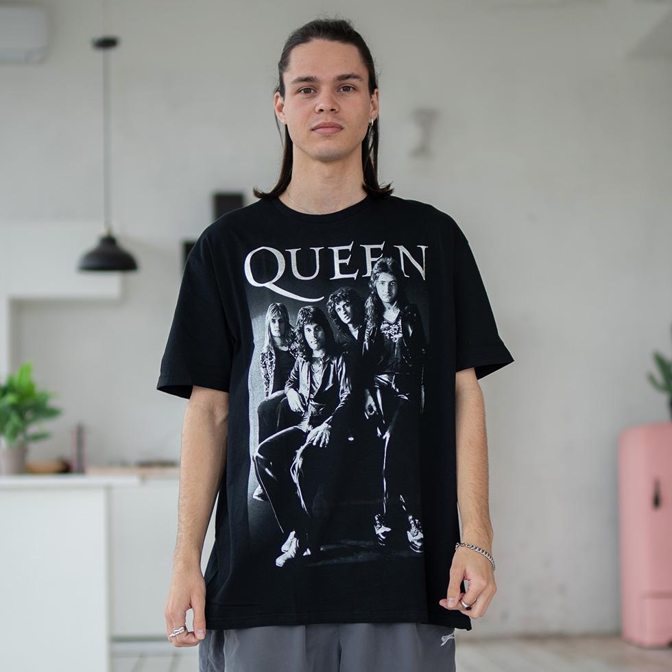 Футболка унисекс Queen Band M Черный (00000001745)