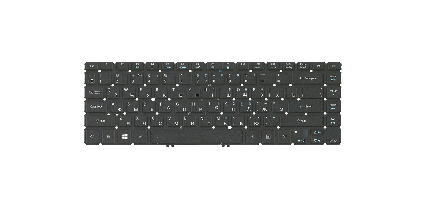 Клавиатура для ноутбука Acer TravelMate X483 матовая (NK.I1413.001)