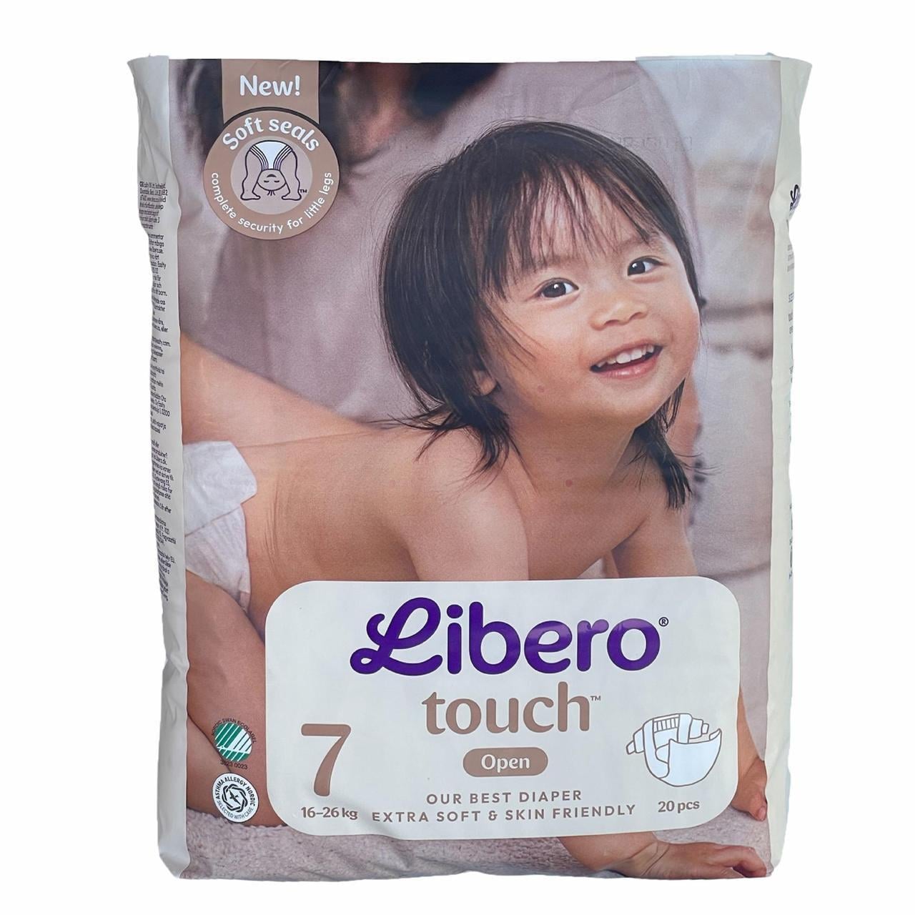 Підгузки Libero Touch 7 16-26 кг 20 шт. (2686046386)