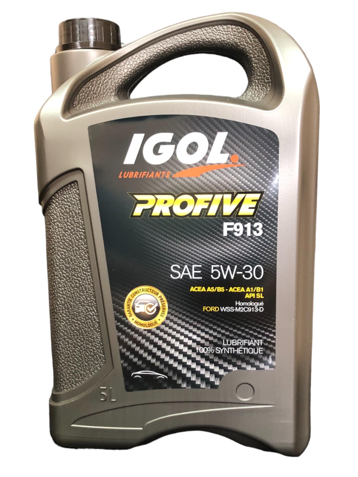 Моторное масло IGOL PROFIVE F 913 5W-30 5 л (18075839)