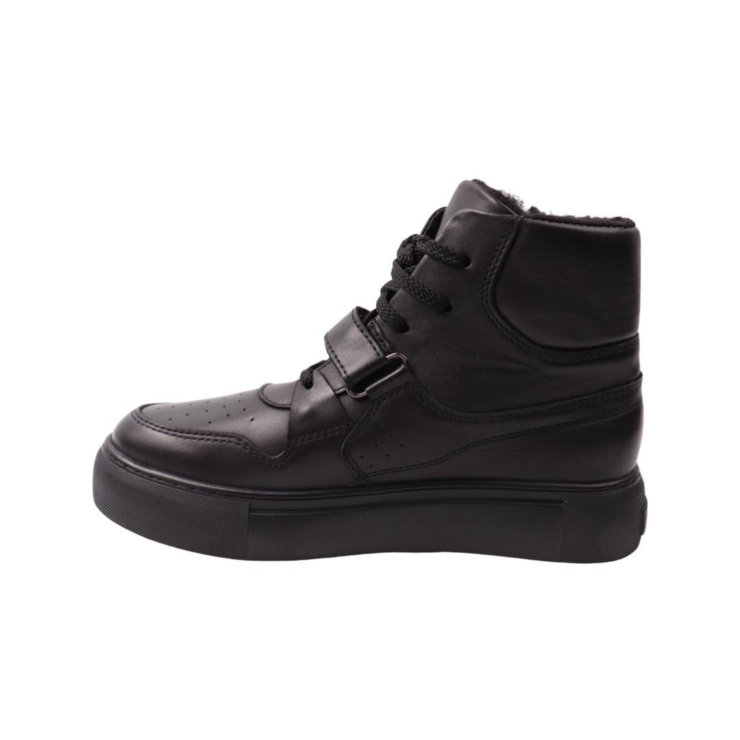 Ботинки женские Vadrus из кожи р. 39 Черный (406-22ZHC)