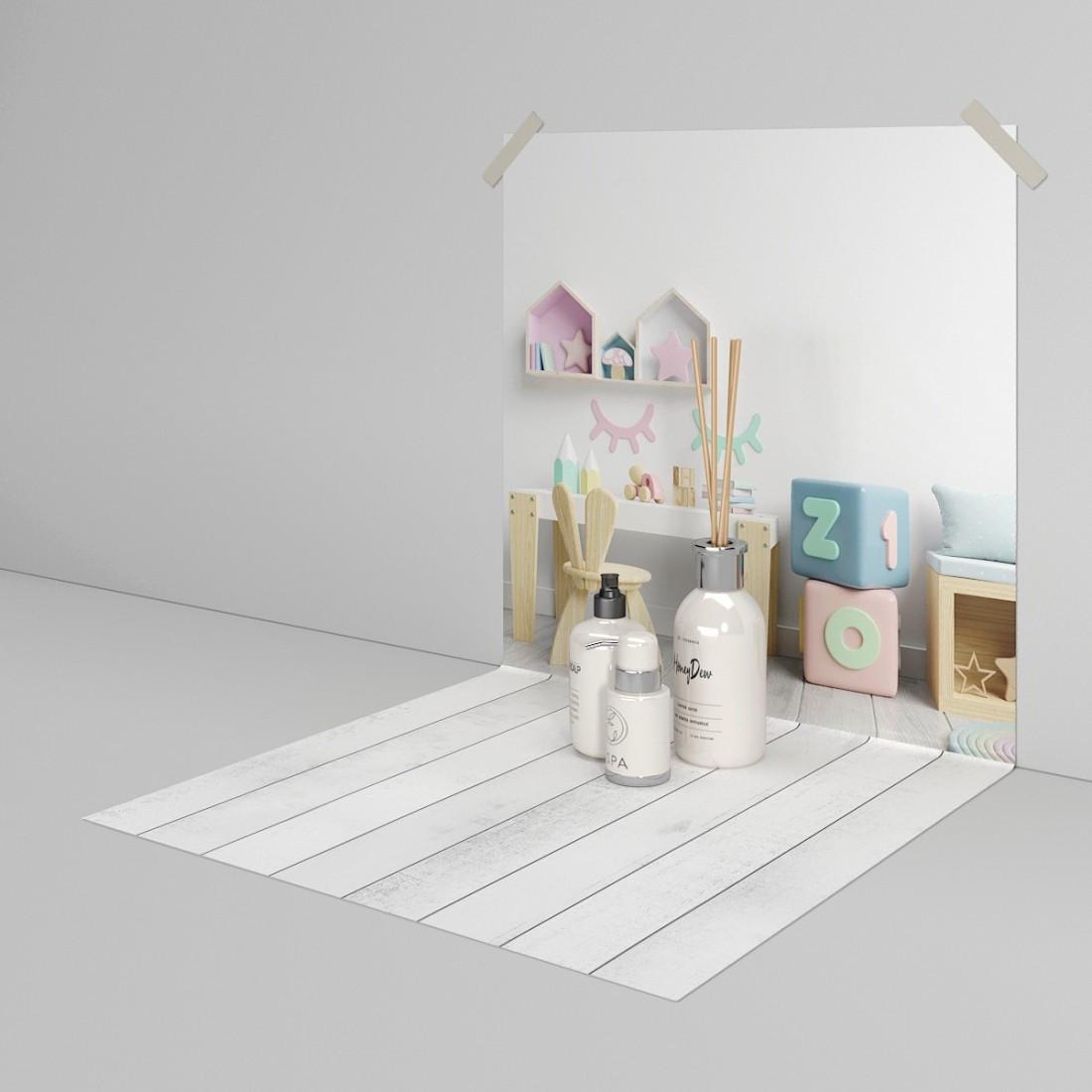 Фотофон виниловый Frontlit 450 г/м2 стена/пол 75x150 см №59292