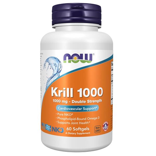 Масло криля NOW Foods Neptune Krill Oil 1000 mg 60 Softgels