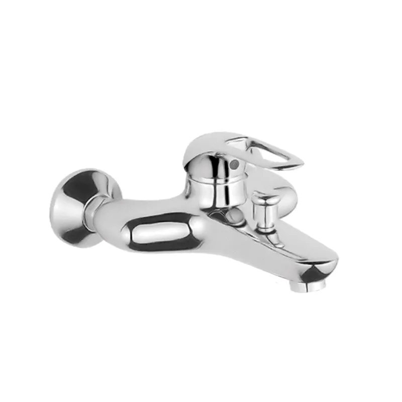 Смеситель для ванны Haiba Cosmos 009 из латуни Стальной (HB0048)