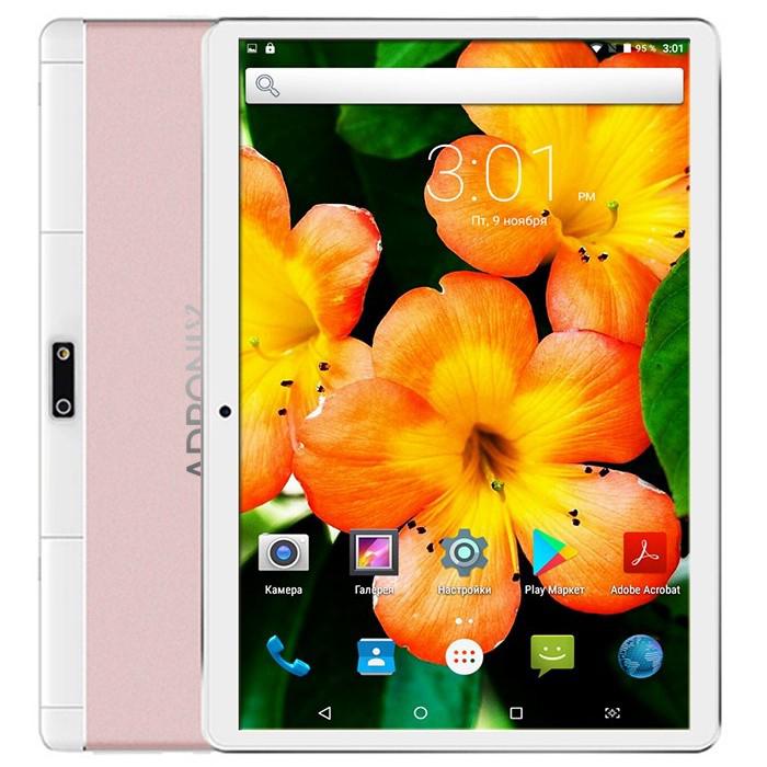 Планшет-телефон Adronix MT232 3G 2/32GB Pink с чехлом-клавиатурой (17650322) - фото 4