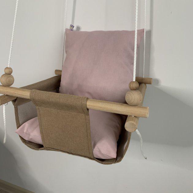 Дитяча гойдалка Infancy Карамельний/Рожевий (9884723) - фото 6 Дитяча гойдалка Infancy Карамельний/Рожевий (9884723) - фото 6