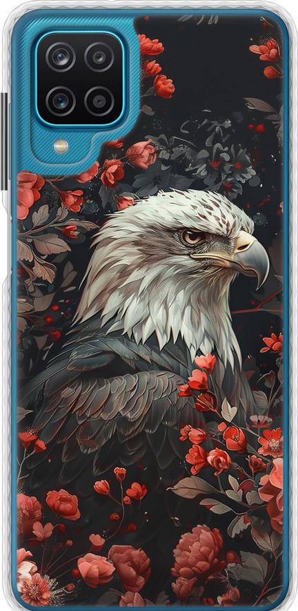Чехол на Samsung Galaxy A12 A125F Цветочный страж (6102pc-2201-42517)