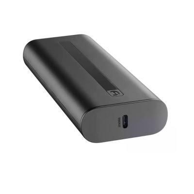 Повербанк УМБ Cellular line THUNDER 20000 mAh PD/20W QC/20W USB-C USB-A Black (8018080423222) - фото 2