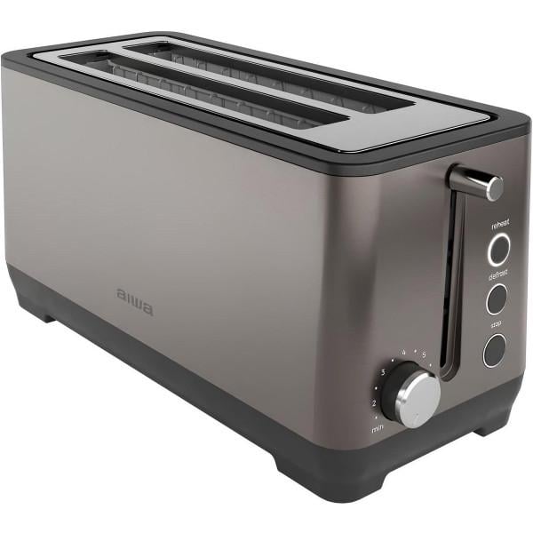 Тостер AIWA KOFOTATSU ABT-1600 1600W 2 відділення Brown (ABT1600) Тостер AIWA KOFOTATSU ABT-1600 1600W 2 відділення Brown (ABT1600)