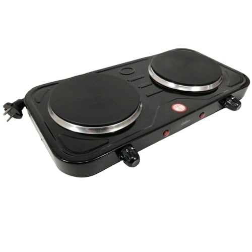 Настольная плита Suntera DP-1925 двухконфорочная 2000W Black (tf4106)