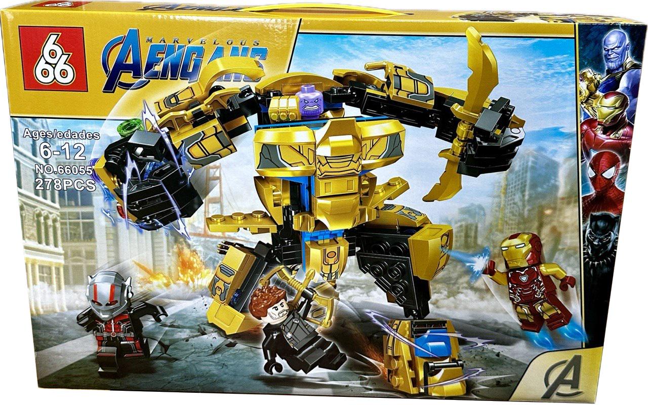 Конструктор Bella Avengers Месники проти Таноса 278 деталей (66055)