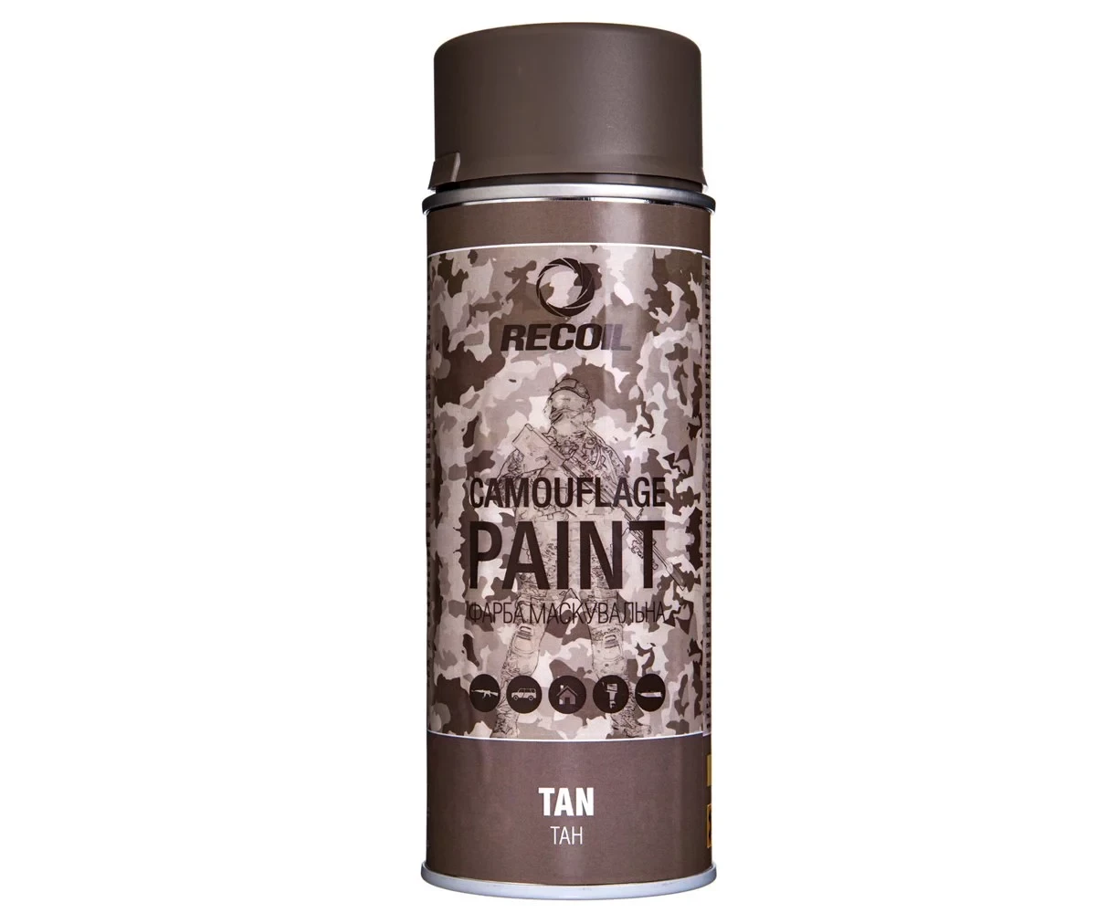 Фарба маскувальна Recoil збройова 400 мл (050911) - фото 2 Фарба маскувальна Recoil збройова 400 мл (050911) - фото 2