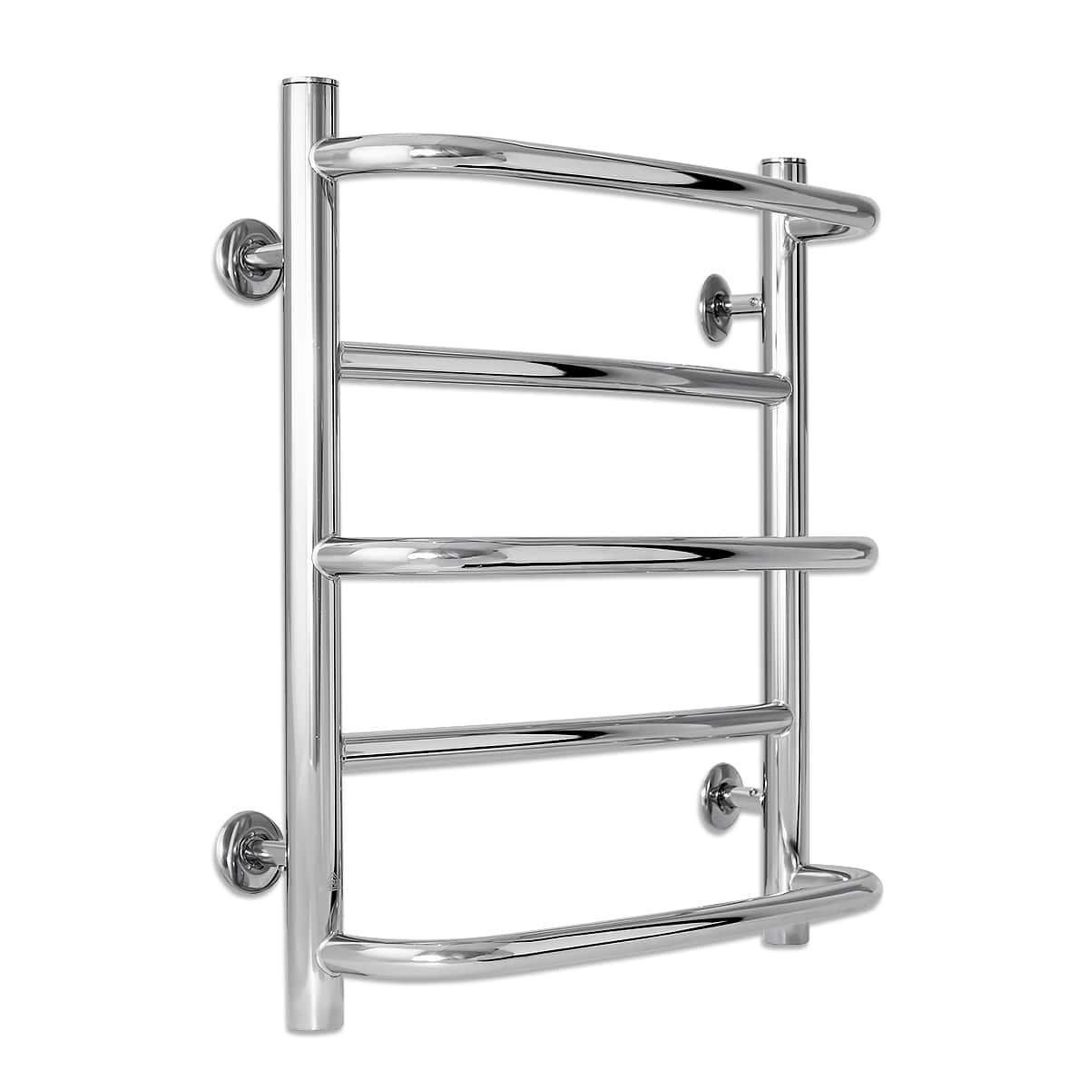 Рушникосушарка водяна Laris Євромікс 400х500 мм сталева з нижнім підключенням Хром (132-127-71207653)