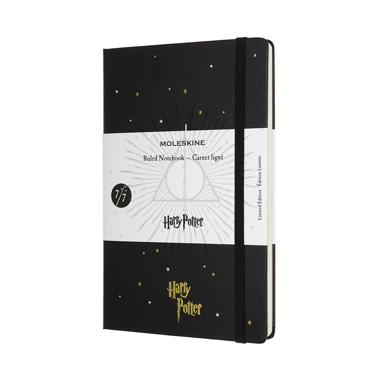 Блокнот Moleskine Limited Harry Potter средний 13х21 см 7/7 в линию Черный