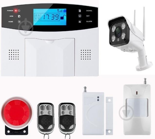 Сигнализация GSM Kerui PG500 + IP WI-FI камера наружная (DGHJJF78FK)