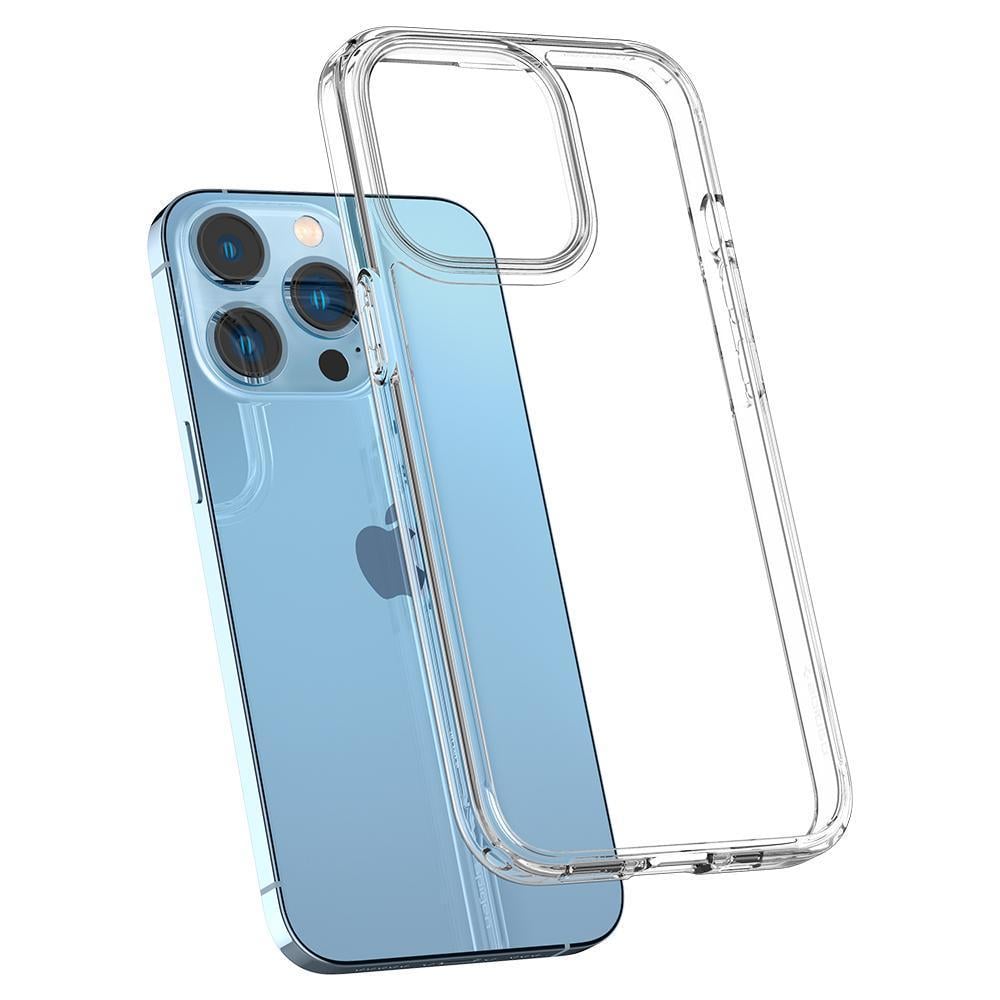 Чохол-накладка Spigen Ultra Hybrid Case for iPhone 13 Pro, Clear (ACS03261) - фото 3