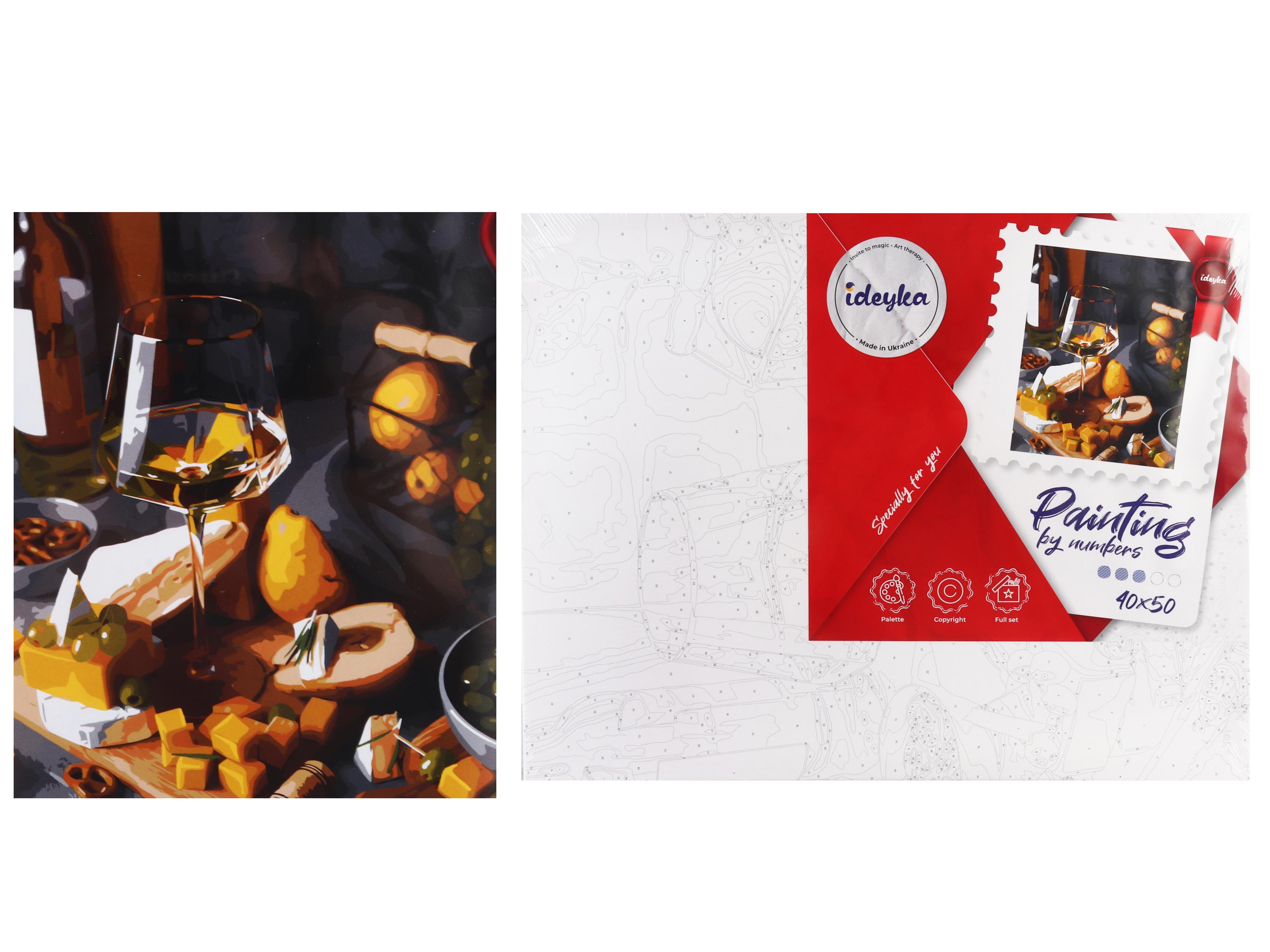 Картина по номерам Ideyka Долгожданный ужин кно5530 40x50 см (MTT-160963)