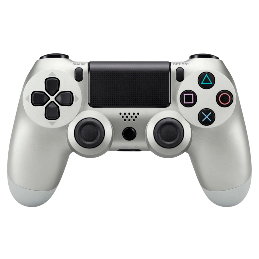 Геймпад беспроводной для PlayStation/PC Dualshock 4 V2 Silver (2176881366)