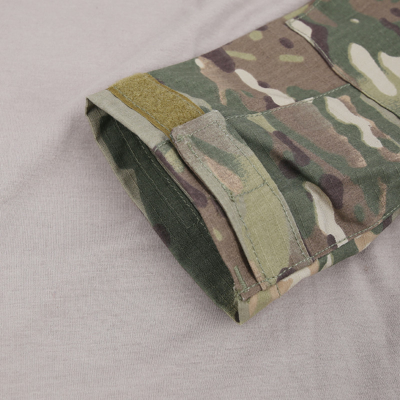 Сорочка Lesko A655 Camouflage XXL р. 38 - фото 6