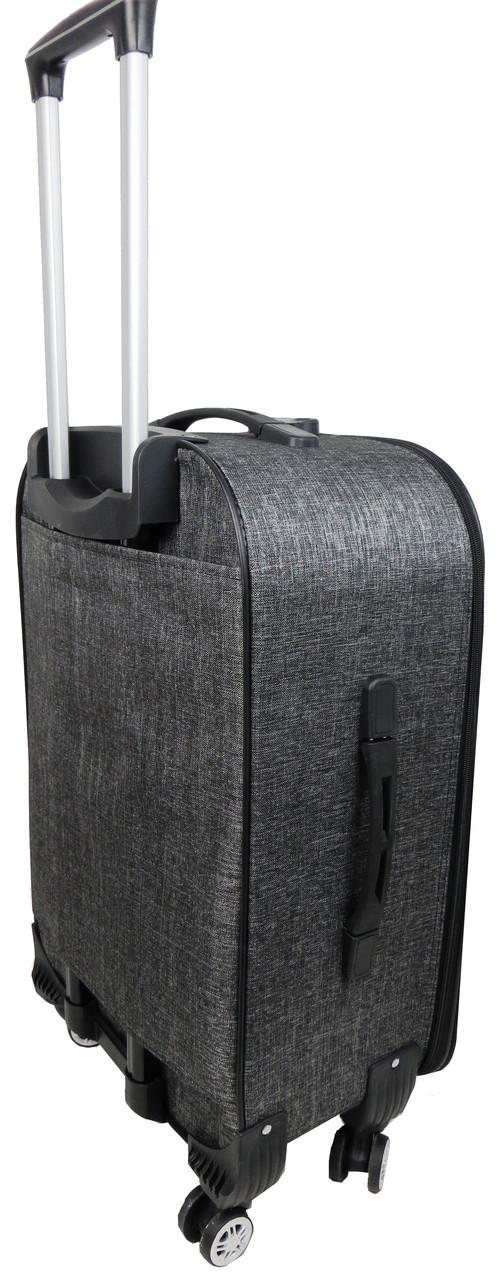 Валіза середня тканинна Gedox М на колесах 67 л Сірий - фото 4 Валіза середня тканинна Gedox М на колесах 67 л Сірий - фото 4