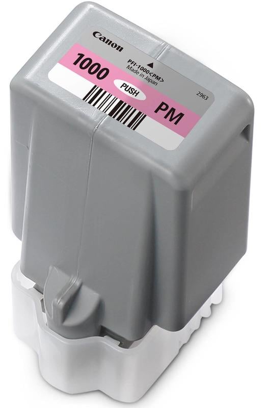 Чернильница Canon PFI-1000 для струйной печати 80 мл Photo Magenta (0551C001)