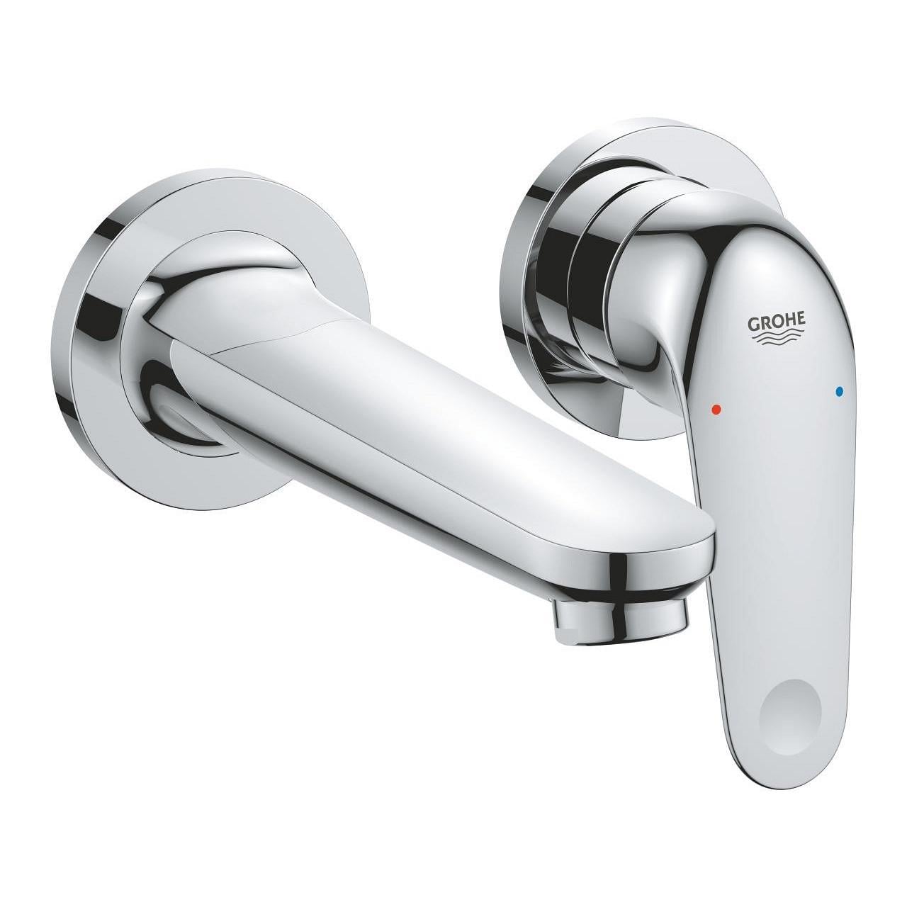 Смеситель для раковины Grohe Euroeco однорычажный Хром глянцевый (24274001)