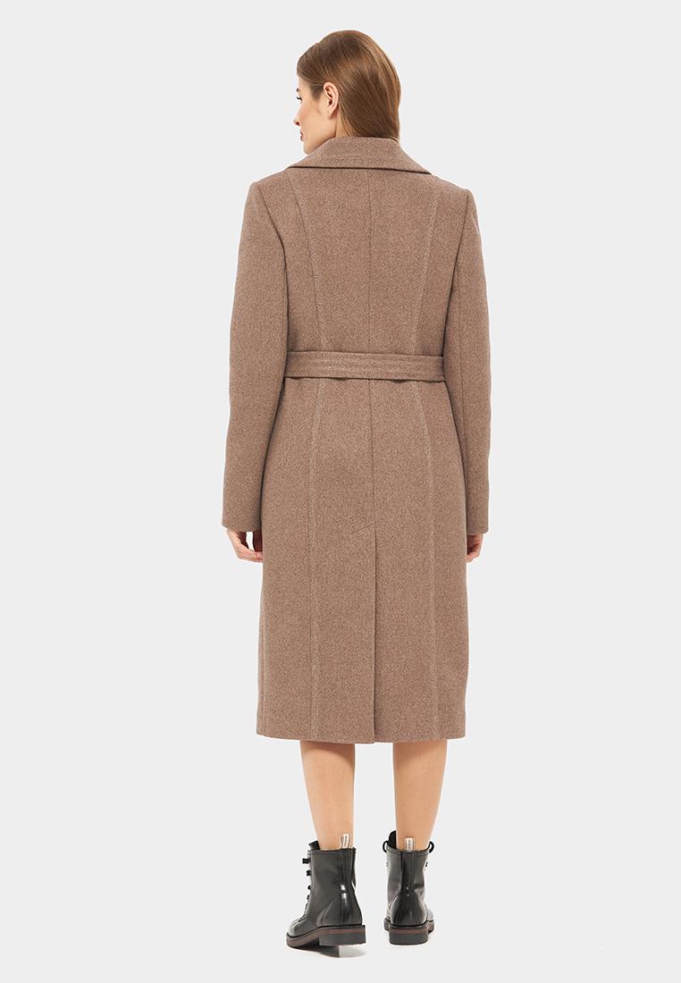 Пальто демисезонное DANNA 1155BRN р. 50 Коричневый (1155BRN50) - фото 3