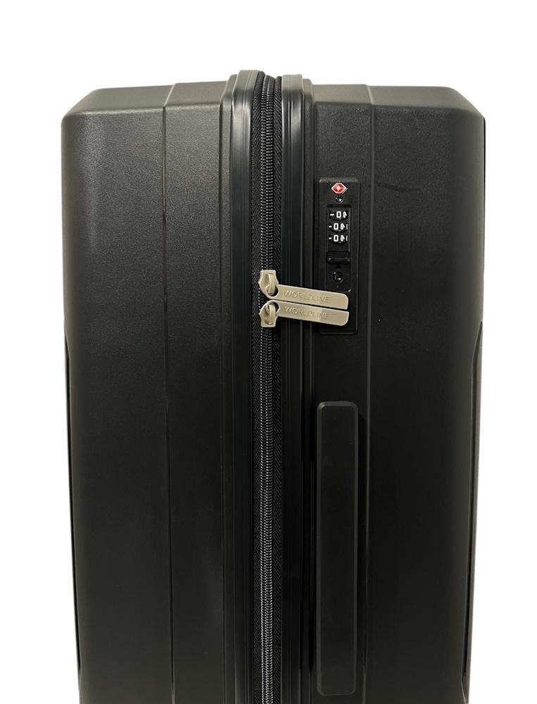 Валіза середня AIRTEX Worldline 290 поліпропілен M Чорний - фото 4 Валіза середня AIRTEX Worldline 290 поліпропілен M Чорний - фото 4