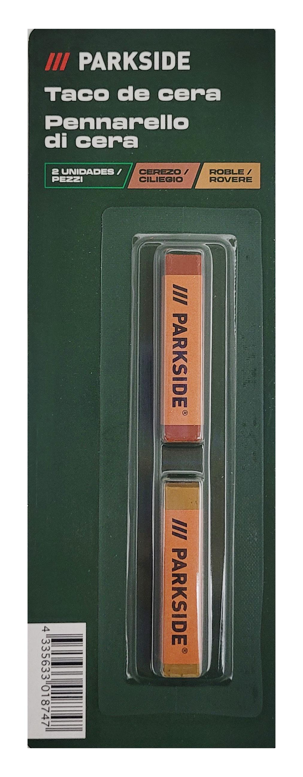 Олівець для реставрації меблів PARKSIDE P1-00185 восковий 2 шт. Вишня/Дуб - фото 2