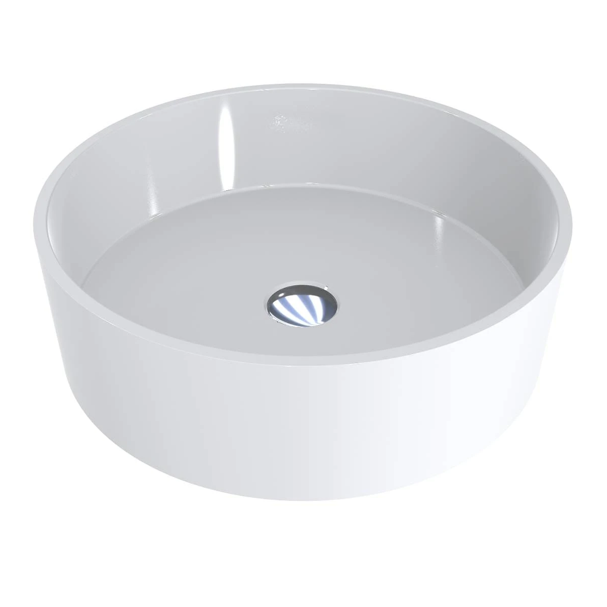 Умывальник накладной Miraggio Sofia круглый 477x477 мм Белый (MG-0000242)