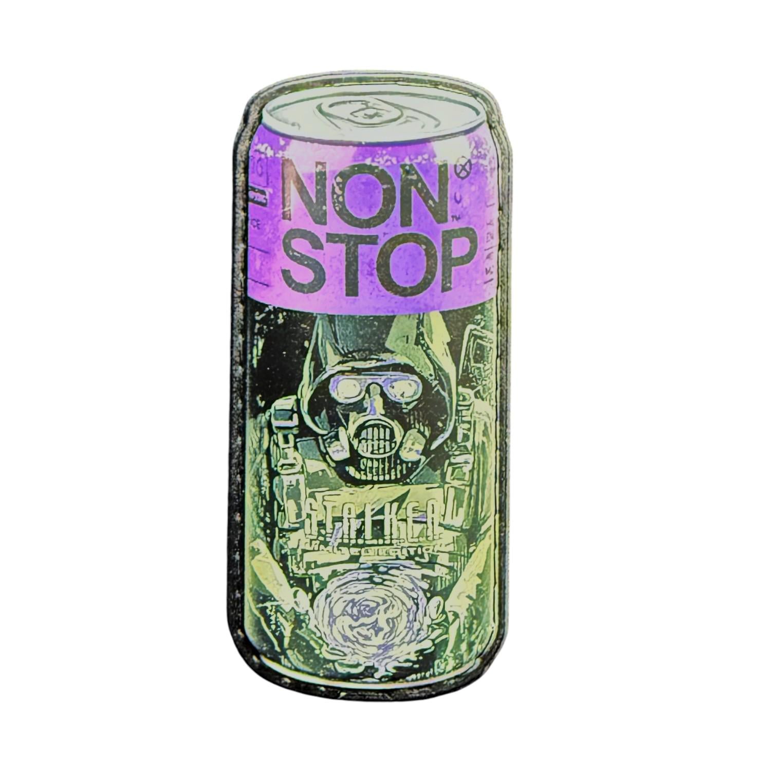 Шеврон Stalker Non Stop Фиолетовый
