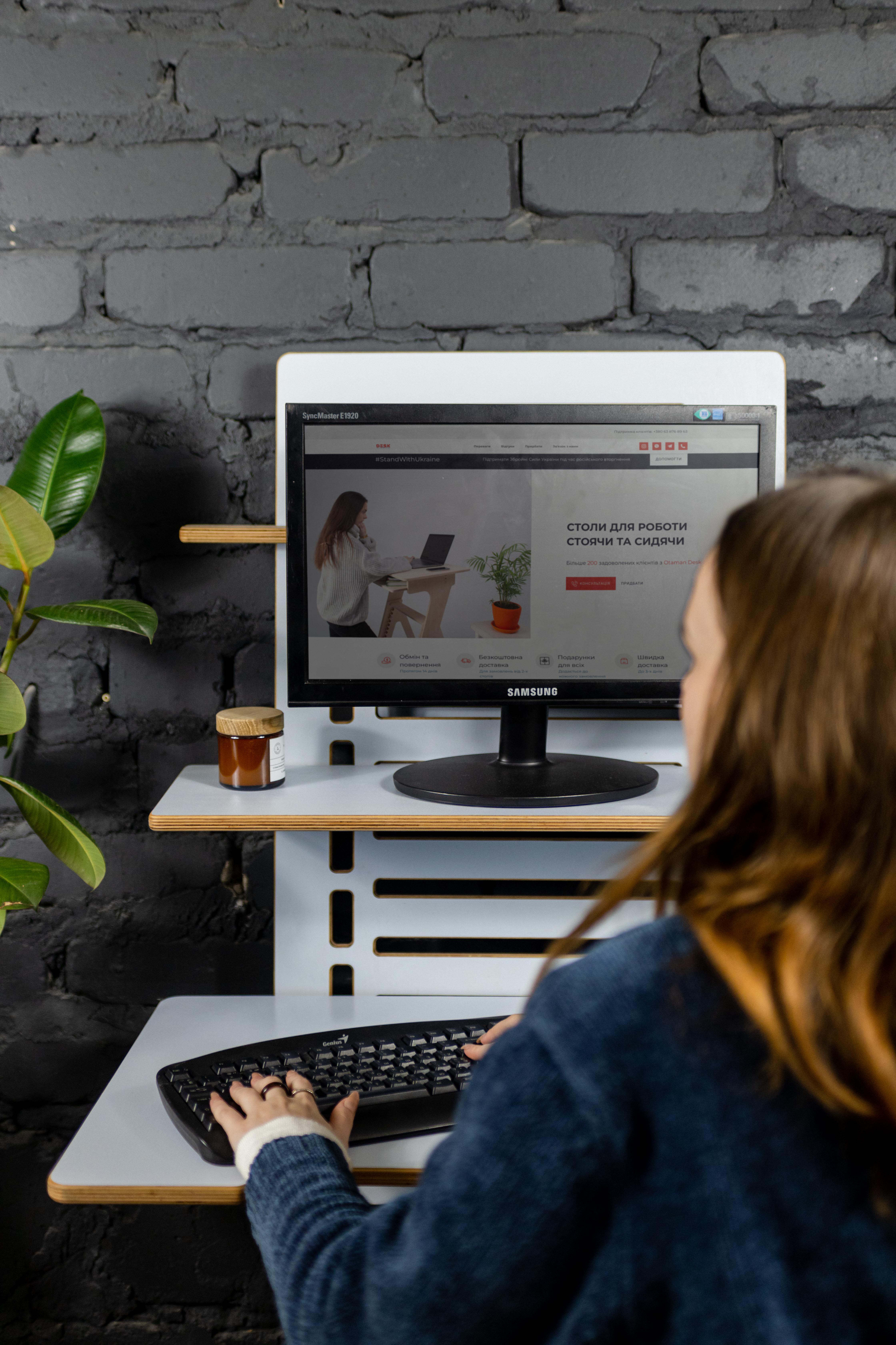 Стіл для ноутбука та хоббі Otaman Desk Coworking area Блакитний (32567) - фото 2 Стіл для ноутбука та хоббі Otaman Desk Coworking area Блакитний (32567) - фото 2