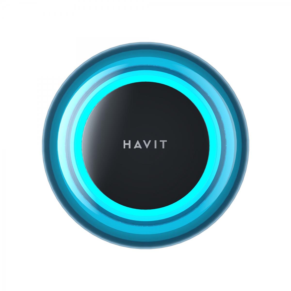 Колонка портативная Havit HV-SK889BT RGB 7W Black (64248) - фото 4