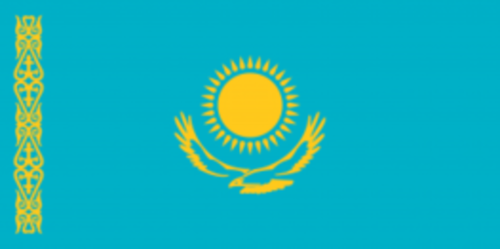 Прапор Республіки Казахстан 600х900 мм (25740138)