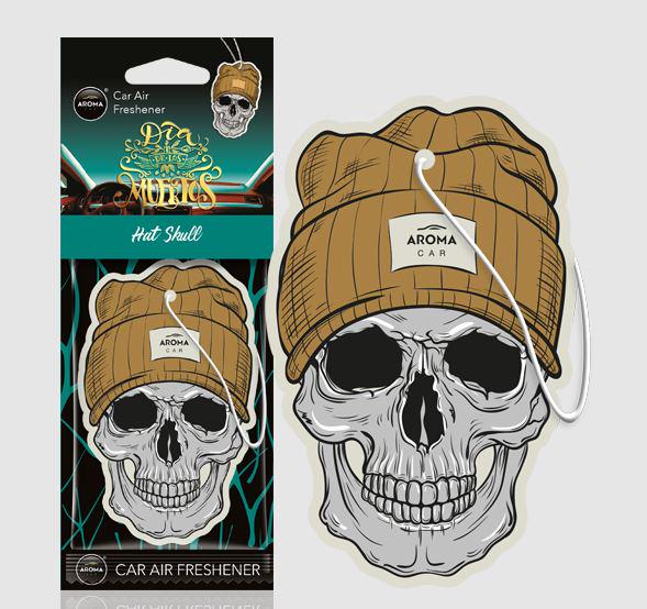 Освіжувач повітря сухий Aroma Día de los Muertos Череп у циліндрі (10380) Освіжувач повітря сухий Aroma Día de los Muertos Череп у циліндрі (10380)