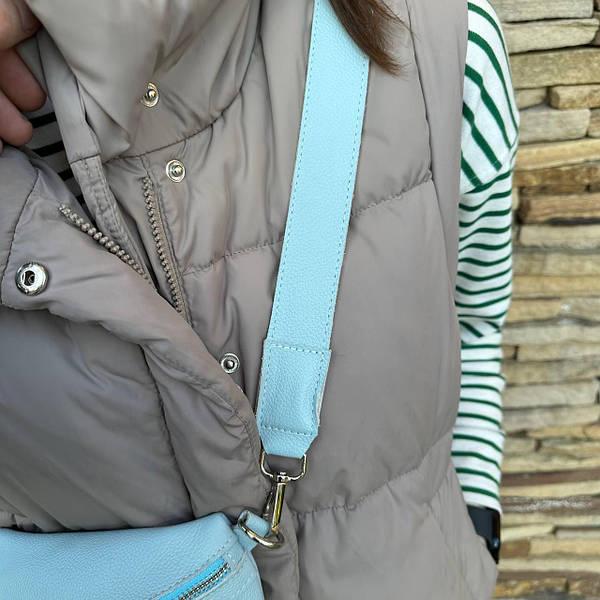 Сумка-бананка женская Kirs Голубой (1116Г) - фото 4