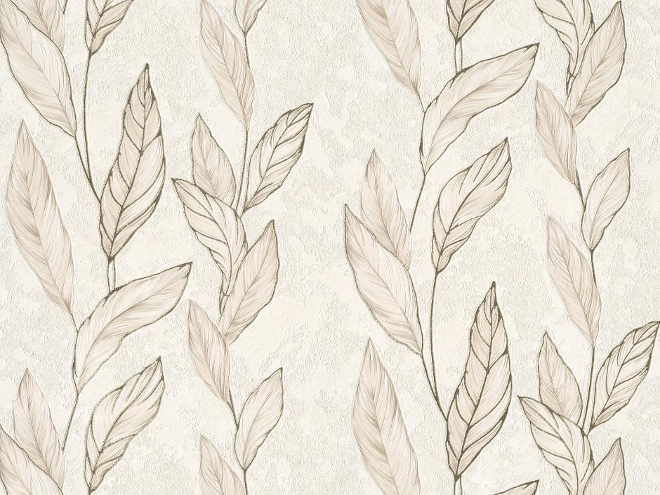 Обои флизелиновые LeGrand Platinum Блаженство 1577-02 Декор винил горячего тиснения 1,06х10,05 м Бежевый