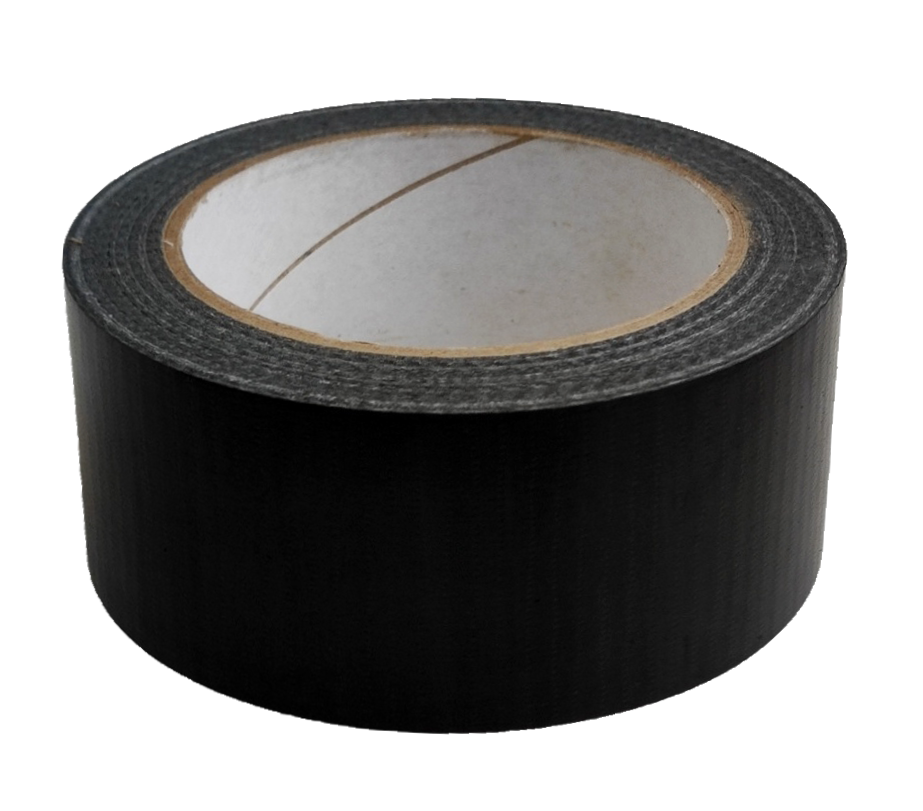 Скотч армированный усиленный 48 мм 25 м Черный (3598)